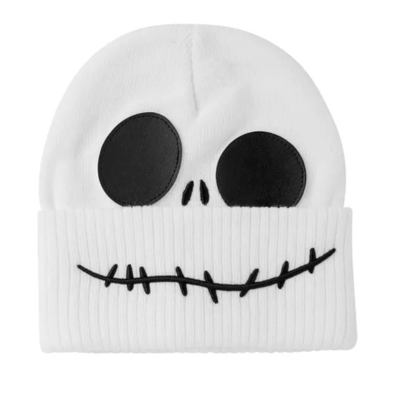 Disney Accessories - Jack Skellington Beanie Hat And Purple Socks The Nightmare Before Christmas